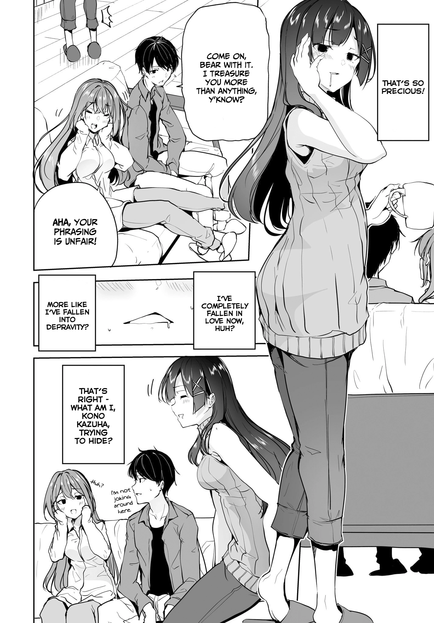 Danshi dato Omotteita Osananajimi tono Shinkon Seikatsu ga Umaku Ikisugiru Ken ni Tsuite Chapter 8 page 7 - 