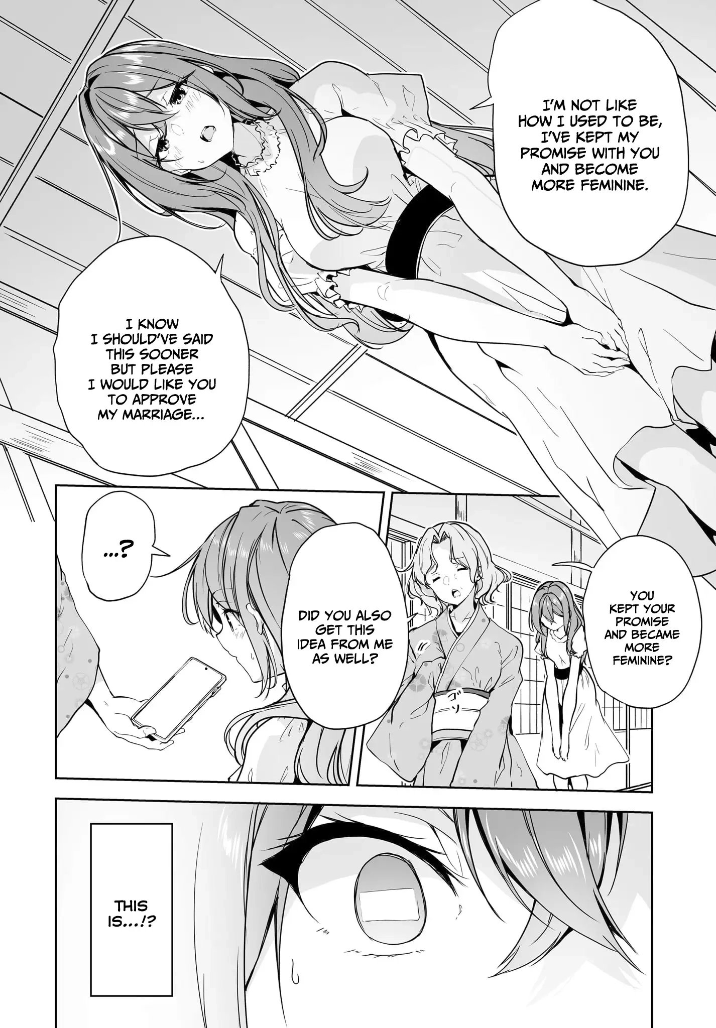 Danshi dato Omotteita Osananajimi tono Shinkon Seikatsu ga Umaku Ikisugiru Ken ni Tsuite Chapter 9 page 21 - 