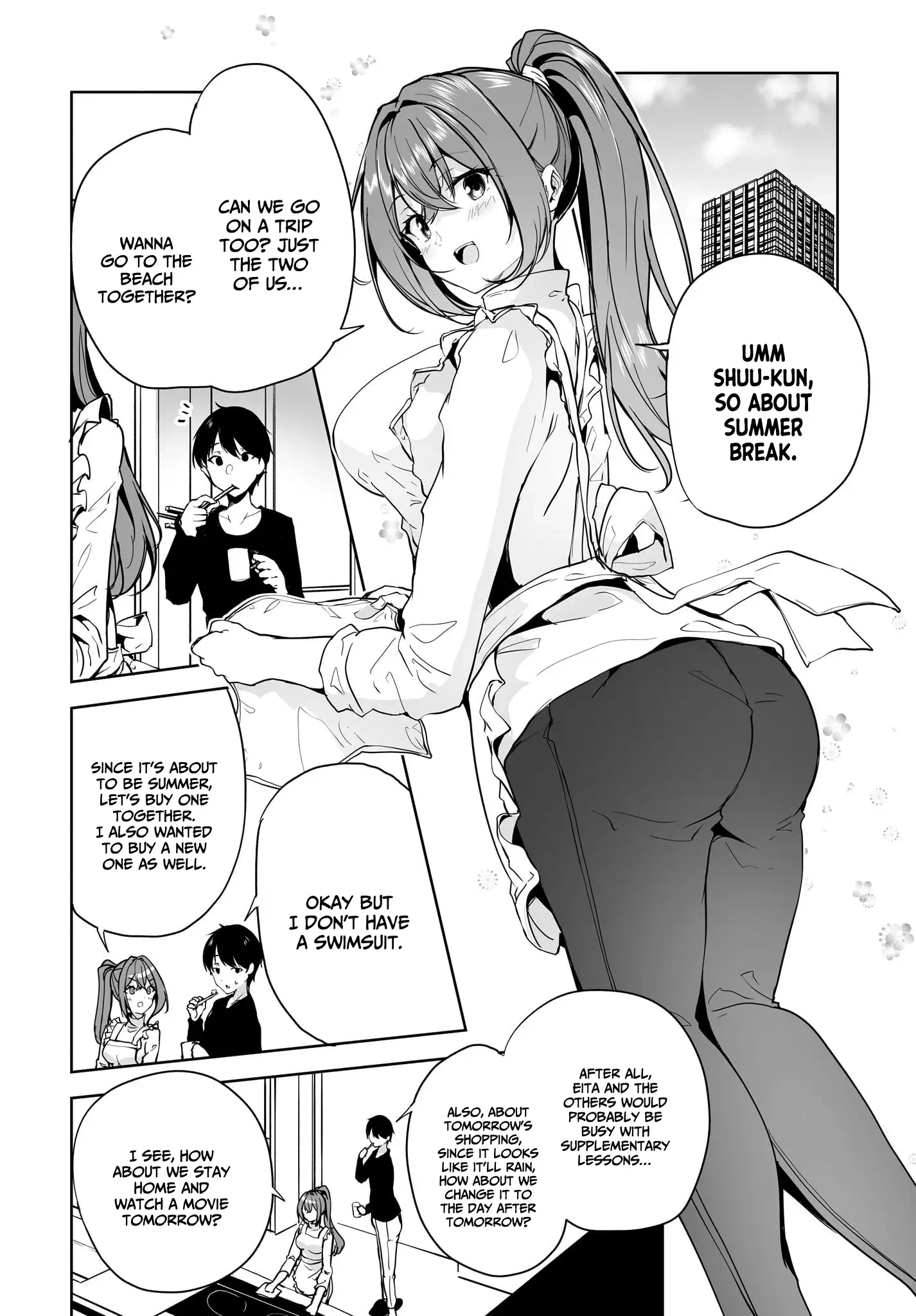 Danshi dato Omotteita Osananajimi tono Shinkon Seikatsu ga Umaku Ikisugiru Ken ni Tsuite Chapter 9 page 5 - 