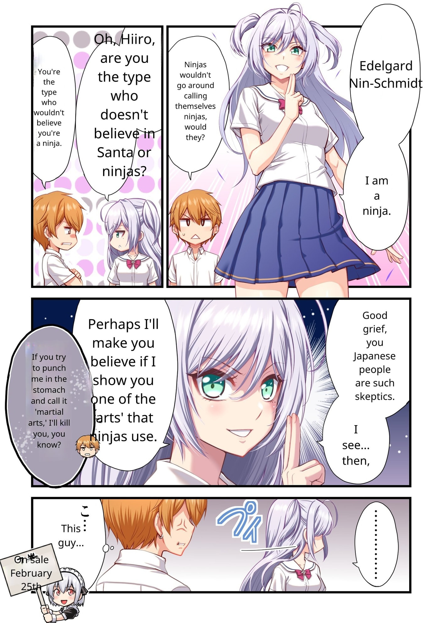 Danshi Kinsei Game Sekai de Ore ga Yaru Beki Yuiitsu no Koto: Yuri no Aida ni Hasamaru Otoko Toshite Tensei Shite Shimaimashita Chapter 0 page 17 - 