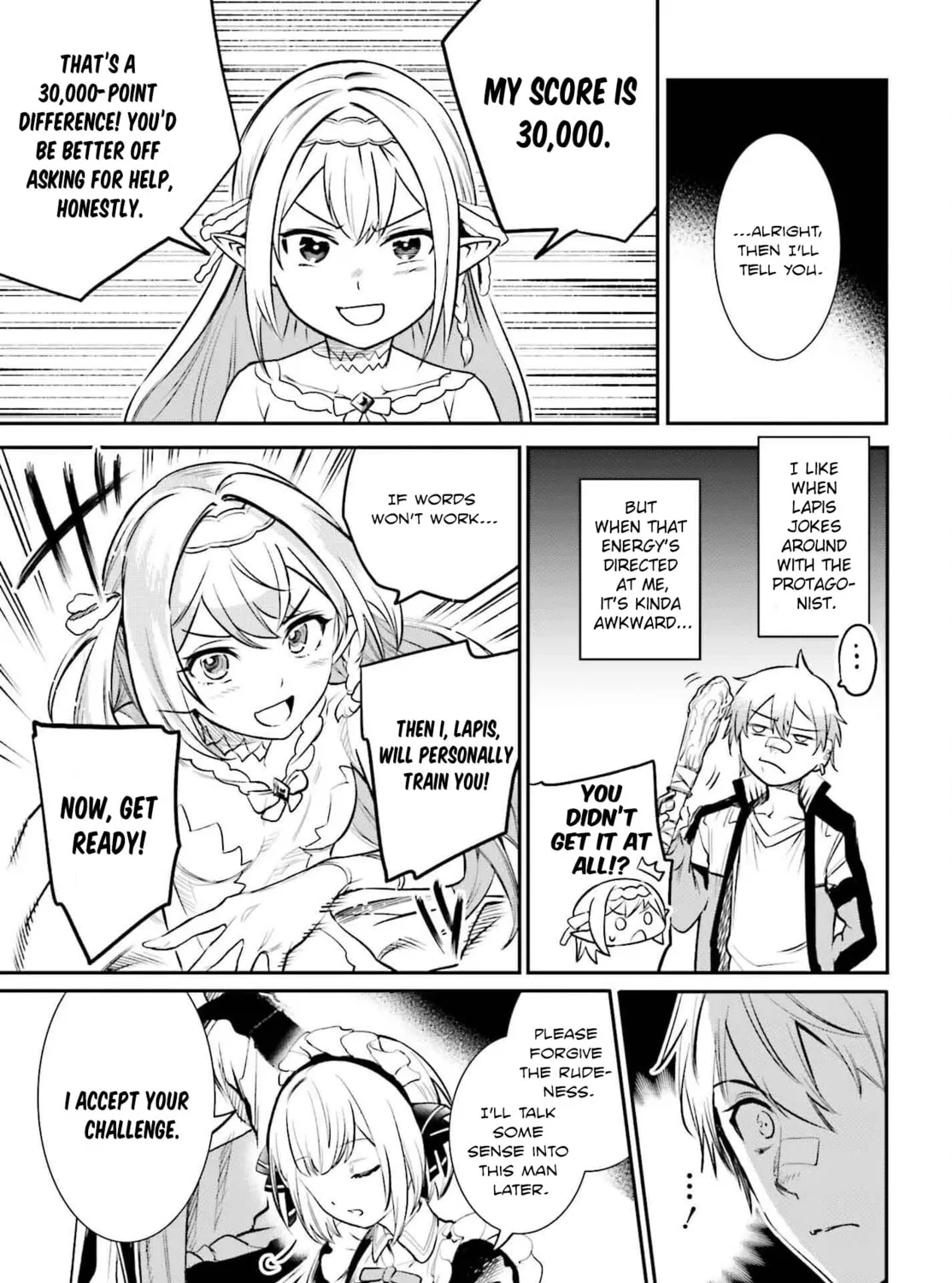 Danshi Kinsei Game Sekai de Ore ga Yaru Beki Yuiitsu no Koto: Yuri no Aida ni Hasamaru Otoko Toshite Tensei Shite Shimaimashita Chapter 1 page 105 - 