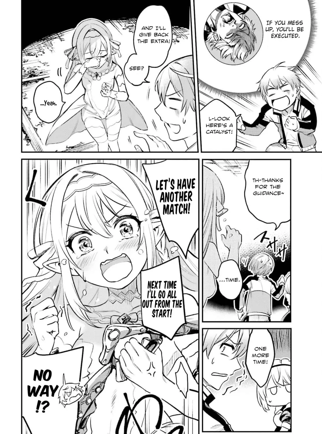 Danshi Kinsei Game Sekai de Ore ga Yaru Beki Yuiitsu no Koto: Yuri no Aida ni Hasamaru Otoko Toshite Tensei Shite Shimaimashita Chapter 1 page 127 - 