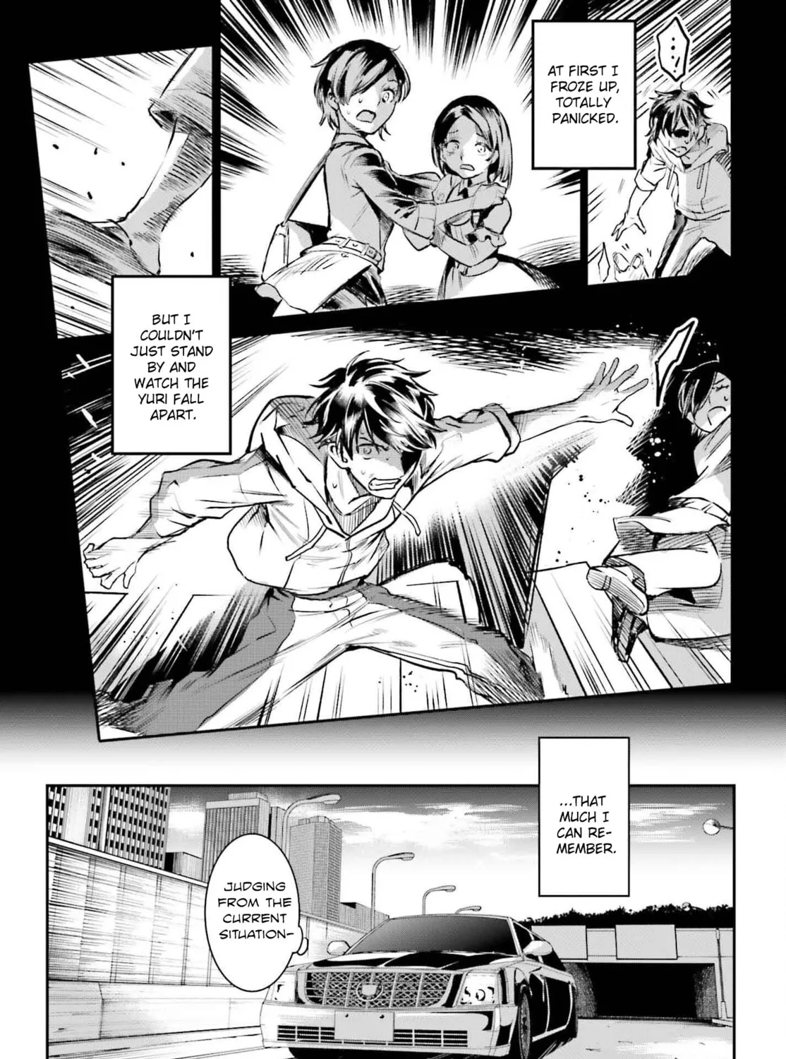 Danshi Kinsei Game Sekai de Ore ga Yaru Beki Yuiitsu no Koto: Yuri no Aida ni Hasamaru Otoko Toshite Tensei Shite Shimaimashita Chapter 1 page 25 - 