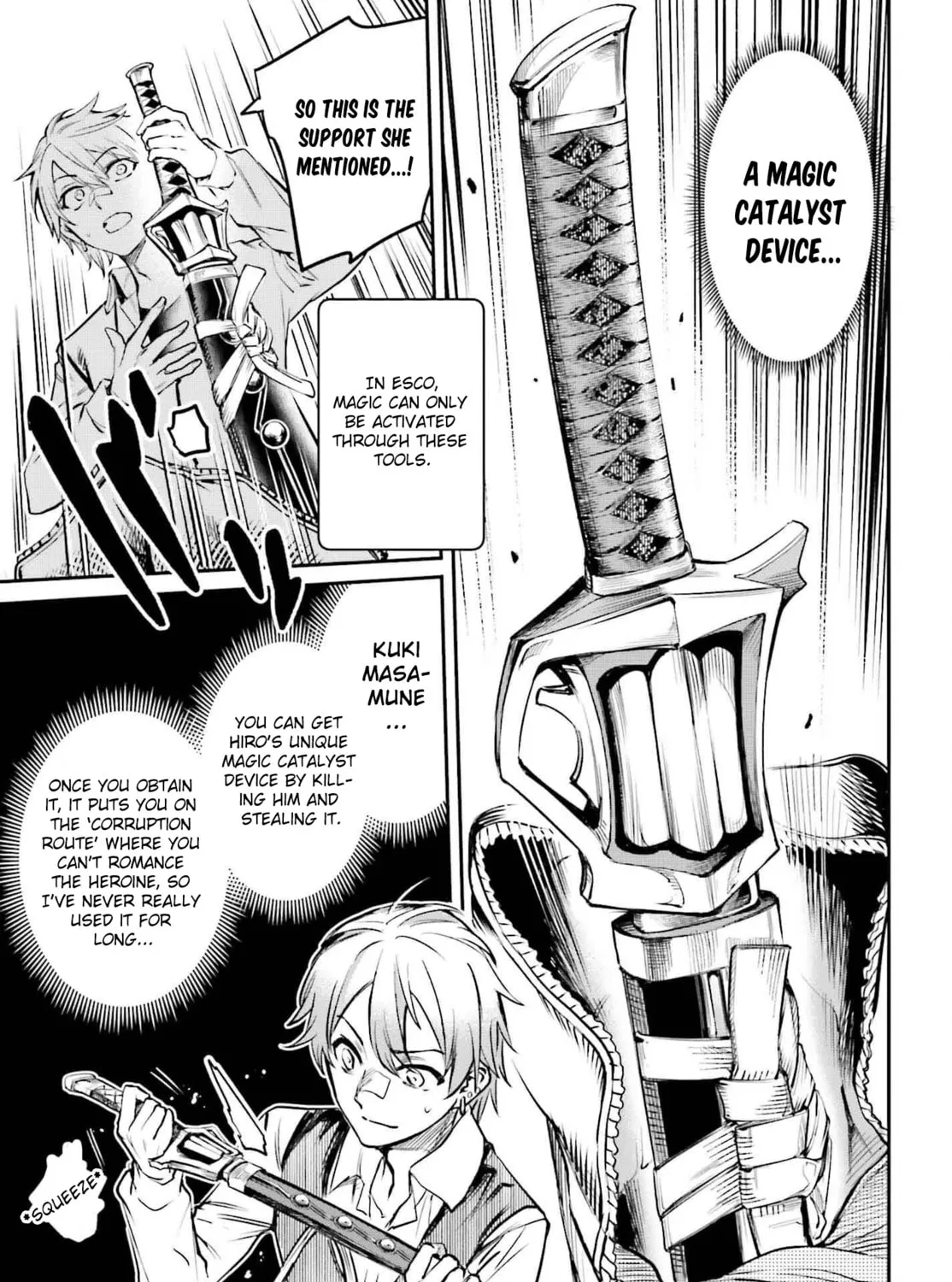Danshi Kinsei Game Sekai de Ore ga Yaru Beki Yuiitsu no Koto: Yuri no Aida ni Hasamaru Otoko Toshite Tensei Shite Shimaimashita Chapter 1 page 61 - 