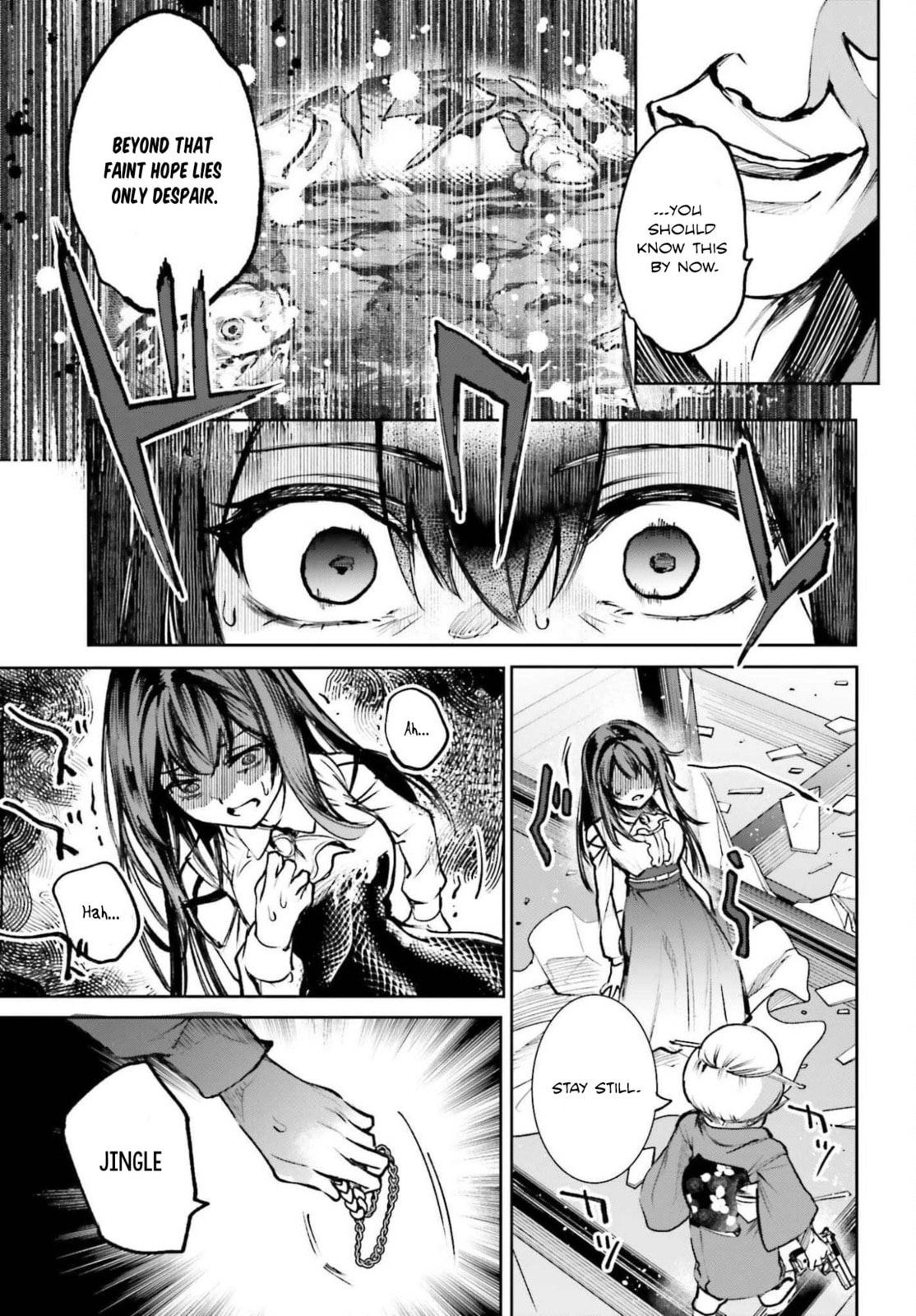 Danshi Kinsei Game Sekai de Ore ga Yaru Beki Yuiitsu no Koto: Yuri no Aida ni Hasamaru Otoko Toshite Tensei Shite Shimaimashita Chapter 10 page 11 - 