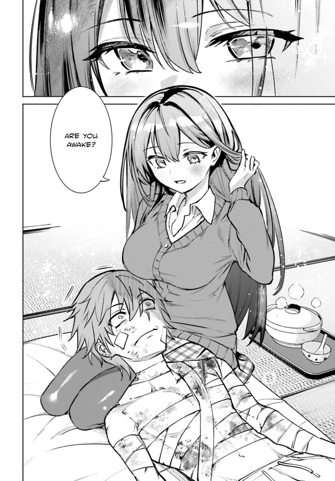 Danshi Kinsei Game Sekai de Ore ga Yaru Beki Yuiitsu no Koto: Yuri no Aida ni Hasamaru Otoko Toshite Tensei Shite Shimaimashita Chapter 11 page 14 - 