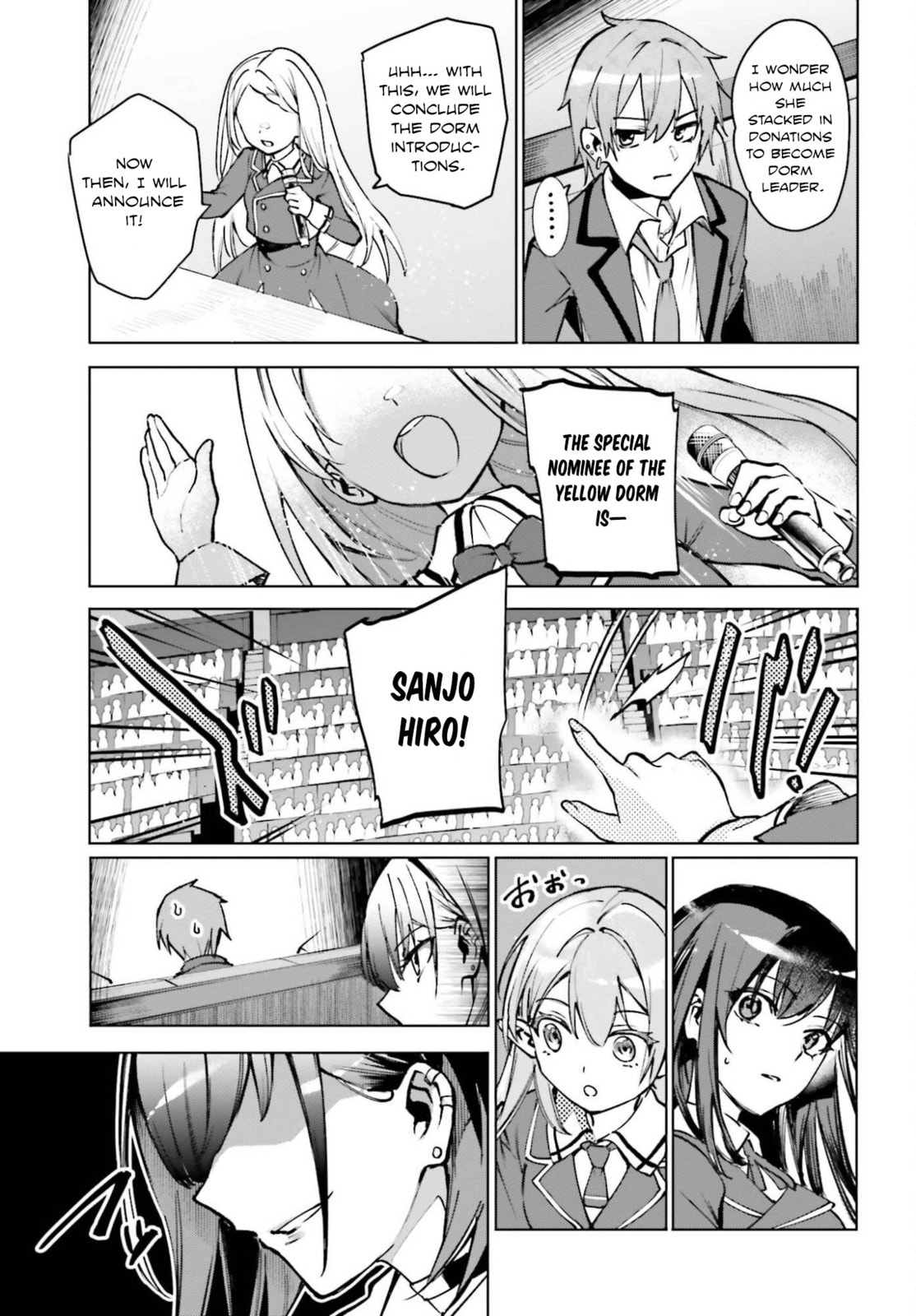 Danshi Kinsei Game Sekai de Ore ga Yaru Beki Yuiitsu no Koto: Yuri no Aida ni Hasamaru Otoko Toshite Tensei Shite Shimaimashita Chapter 12 page 43 - 