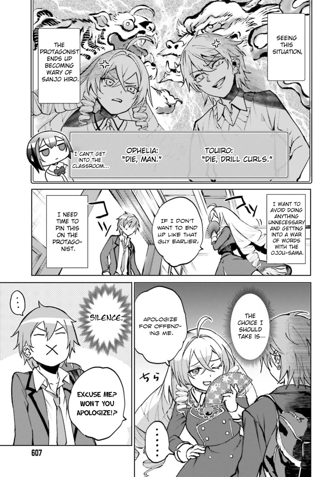 Danshi Kinsei Game Sekai de Ore ga Yaru Beki Yuiitsu no Koto: Yuri no Aida ni Hasamaru Otoko Toshite Tensei Shite Shimaimashita Chapter 12 page 9 - 
