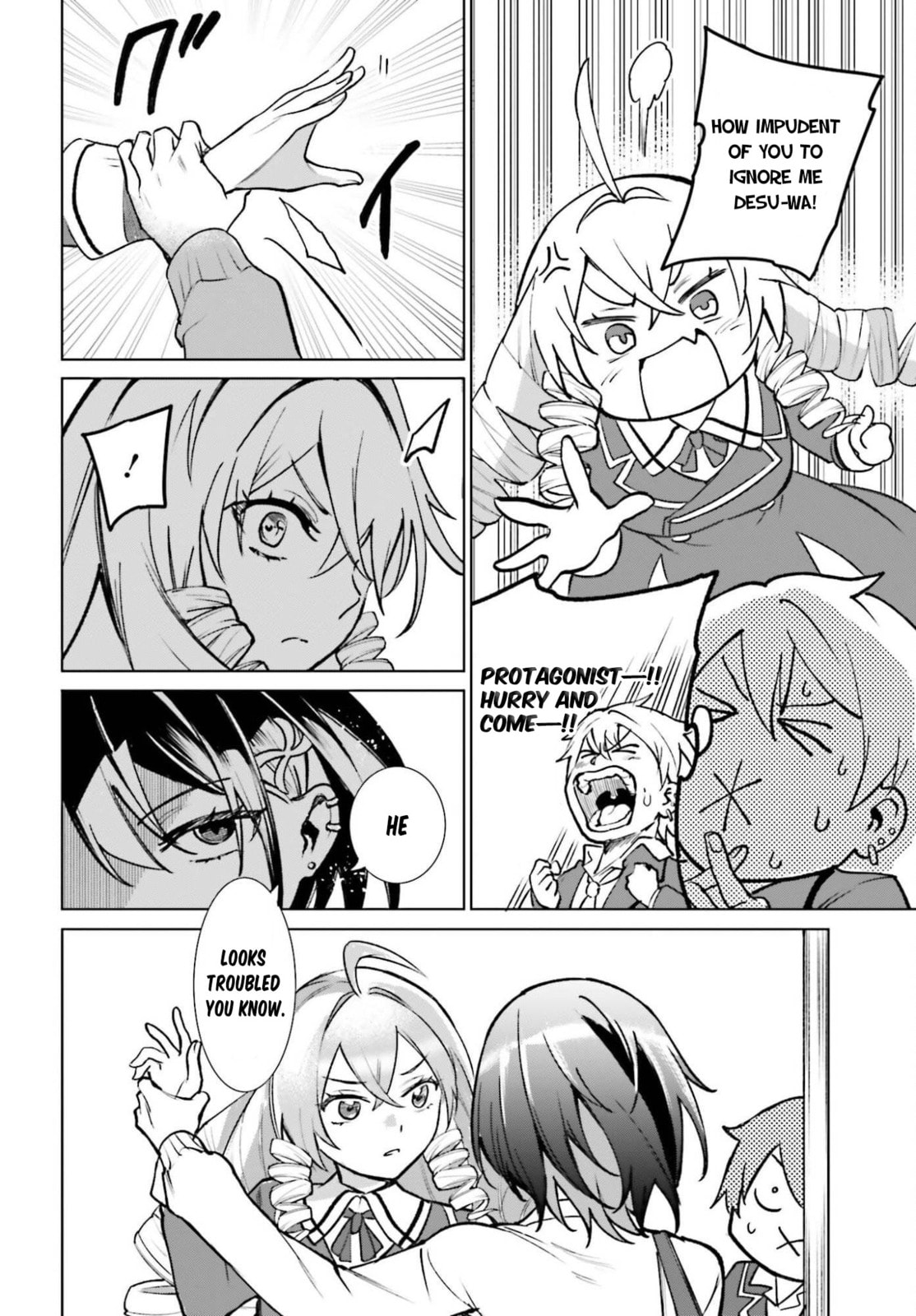Danshi Kinsei Game Sekai de Ore ga Yaru Beki Yuiitsu no Koto: Yuri no Aida ni Hasamaru Otoko Toshite Tensei Shite Shimaimashita Chapter 12 page 10 - 
