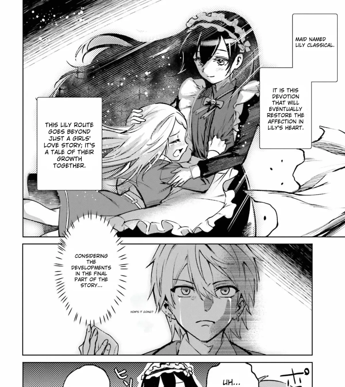 Danshi Kinsei Game Sekai de Ore ga Yaru Beki Yuiitsu no Koto: Yuri no Aida ni Hasamaru Otoko Toshite Tensei Shite Shimaimashita Chapter 13 page 24 - 