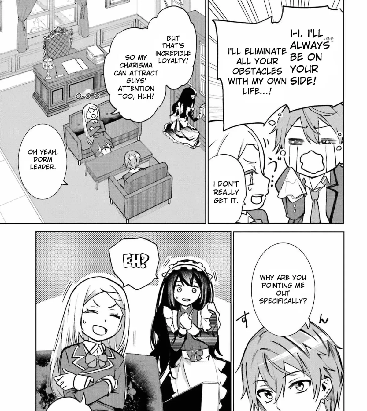 Danshi Kinsei Game Sekai de Ore ga Yaru Beki Yuiitsu no Koto: Yuri no Aida ni Hasamaru Otoko Toshite Tensei Shite Shimaimashita Chapter 13 page 26 - 