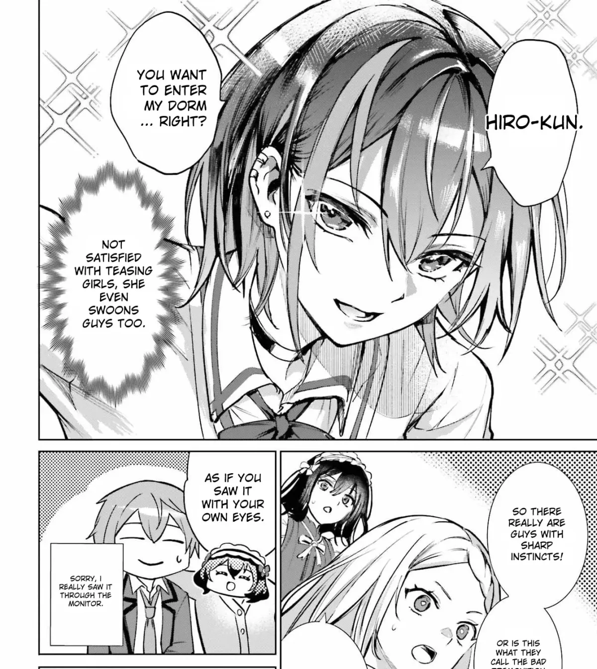 Danshi Kinsei Game Sekai de Ore ga Yaru Beki Yuiitsu no Koto: Yuri no Aida ni Hasamaru Otoko Toshite Tensei Shite Shimaimashita Chapter 13 page 40 - 