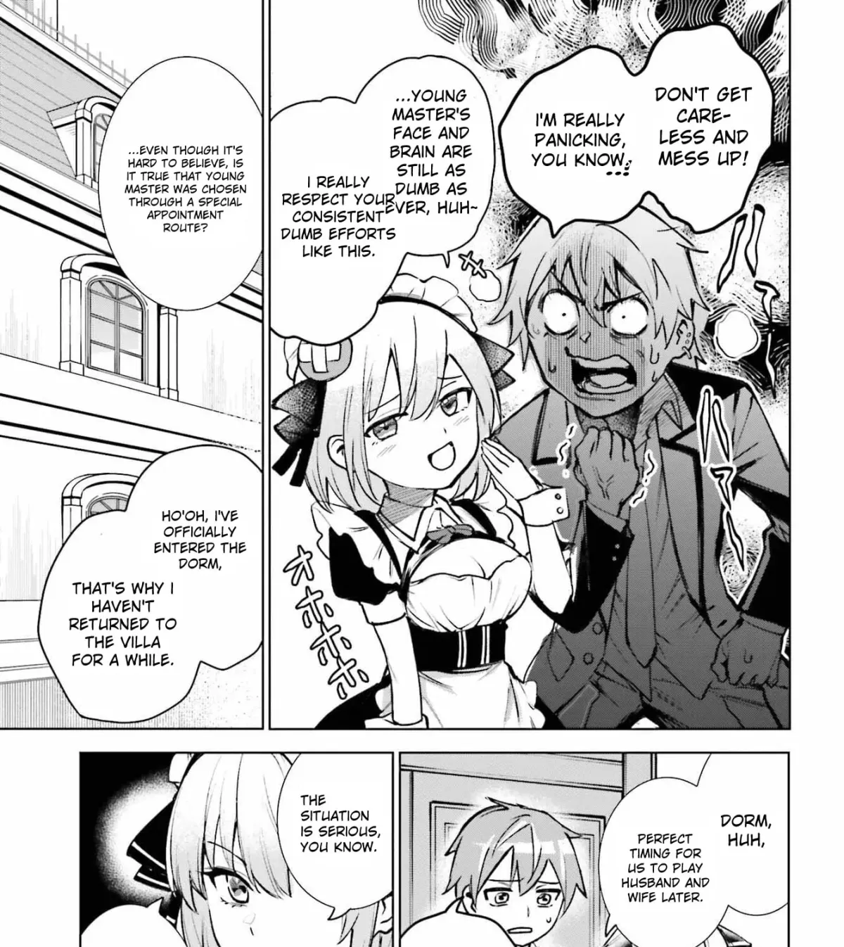 Danshi Kinsei Game Sekai de Ore ga Yaru Beki Yuiitsu no Koto: Yuri no Aida ni Hasamaru Otoko Toshite Tensei Shite Shimaimashita Chapter 13 page 62 - 