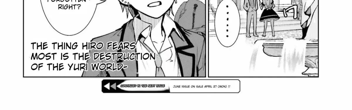 Danshi Kinsei Game Sekai de Ore ga Yaru Beki Yuiitsu no Koto: Yuri no Aida ni Hasamaru Otoko Toshite Tensei Shite Shimaimashita Chapter 13 page 65 - 