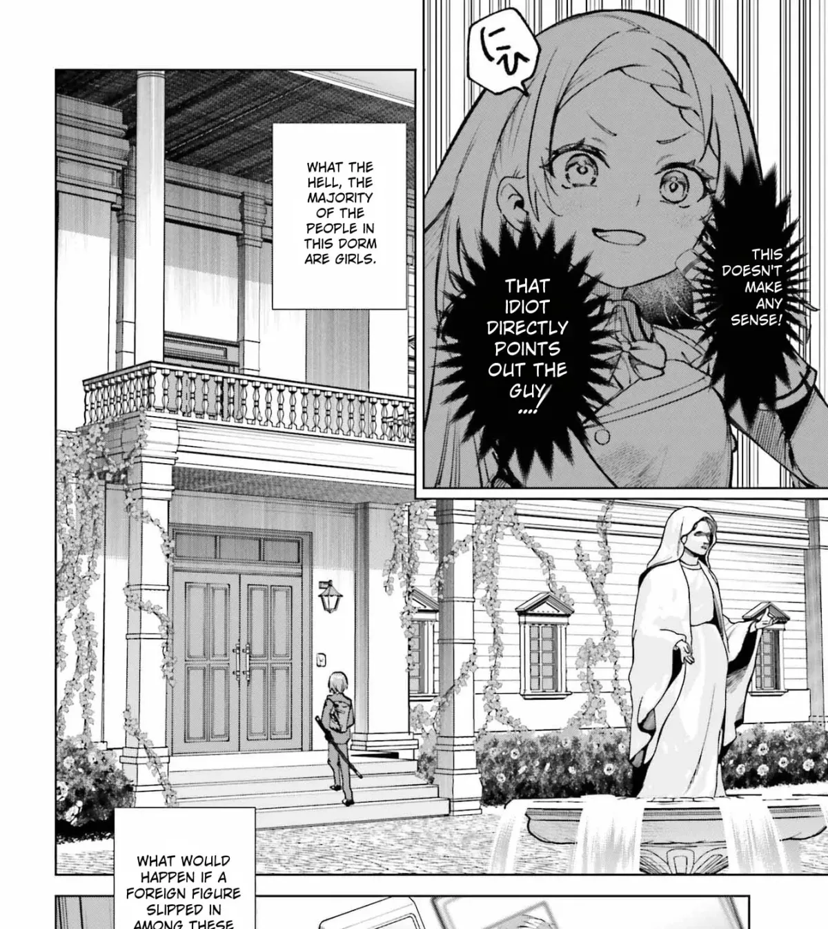 Danshi Kinsei Game Sekai de Ore ga Yaru Beki Yuiitsu no Koto: Yuri no Aida ni Hasamaru Otoko Toshite Tensei Shite Shimaimashita Chapter 13 page 8 - 