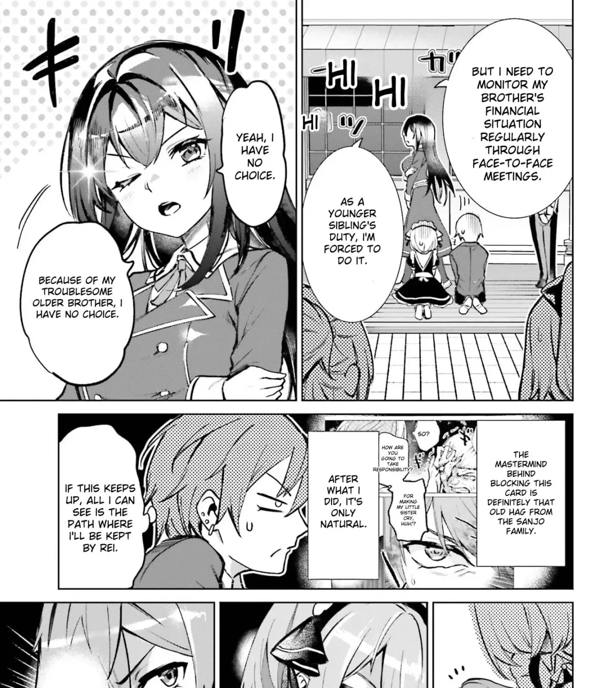 Danshi Kinsei Game Sekai de Ore ga Yaru Beki Yuiitsu no Koto: Yuri no Aida ni Hasamaru Otoko Toshite Tensei Shite Shimaimashita Chapter 14 page 22 - 