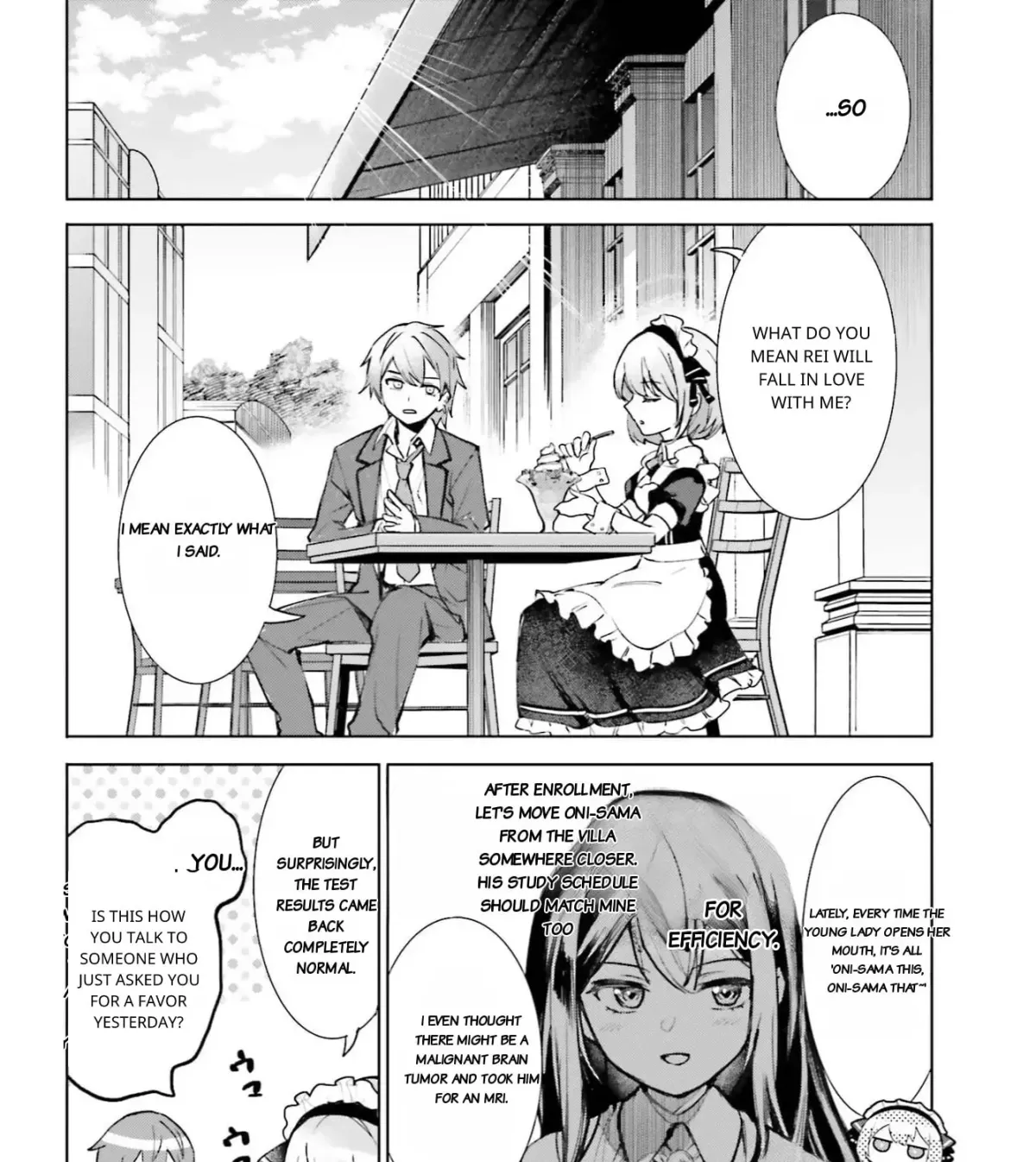 Danshi Kinsei Game Sekai de Ore ga Yaru Beki Yuiitsu no Koto: Yuri no Aida ni Hasamaru Otoko Toshite Tensei Shite Shimaimashita Chapter 14 page 4 - 