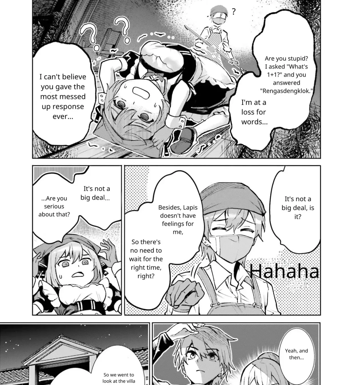 Danshi Kinsei Game Sekai de Ore ga Yaru Beki Yuiitsu no Koto: Yuri no Aida ni Hasamaru Otoko Toshite Tensei Shite Shimaimashita Chapter 14 page 38 - 