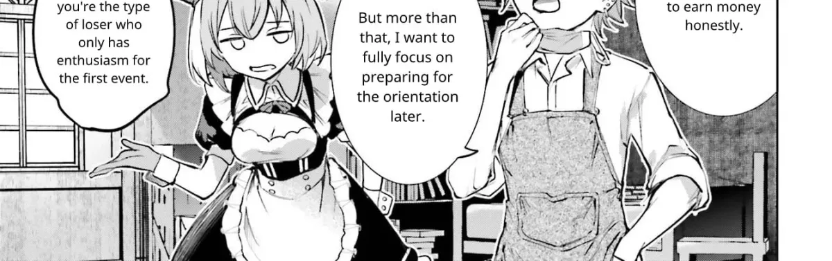 Danshi Kinsei Game Sekai de Ore ga Yaru Beki Yuiitsu no Koto: Yuri no Aida ni Hasamaru Otoko Toshite Tensei Shite Shimaimashita Chapter 14 page 43 - 