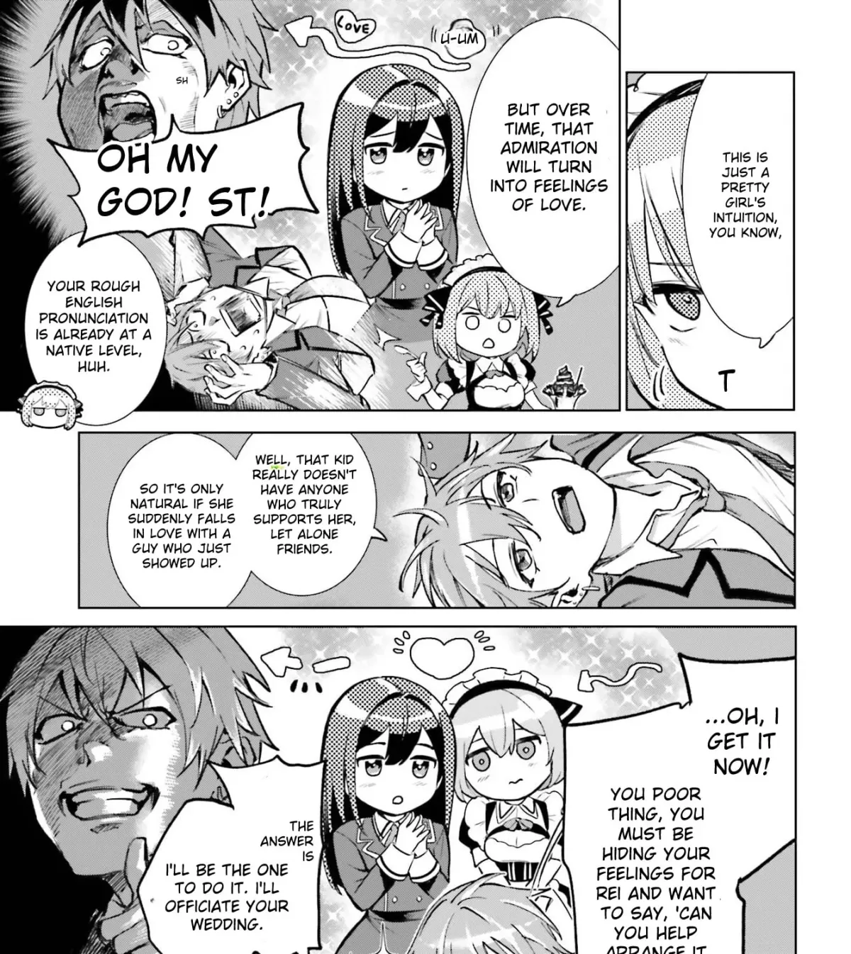 Danshi Kinsei Game Sekai de Ore ga Yaru Beki Yuiitsu no Koto: Yuri no Aida ni Hasamaru Otoko Toshite Tensei Shite Shimaimashita Chapter 14 page 6 - 