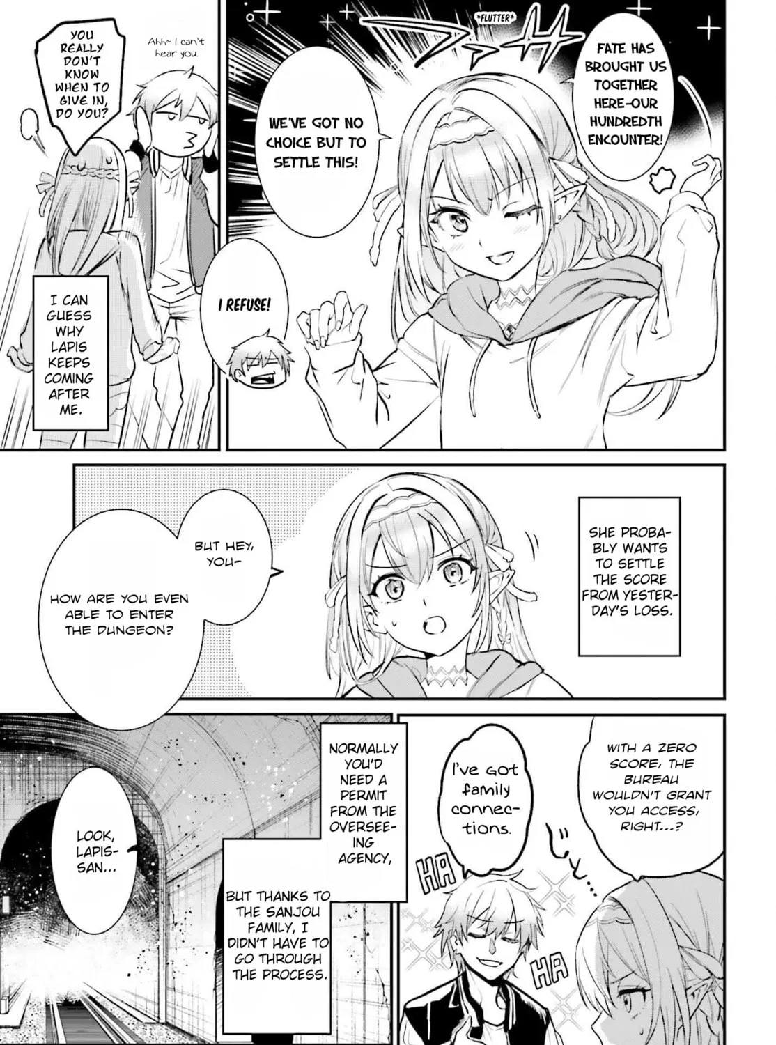 Danshi Kinsei Game Sekai de Ore ga Yaru Beki Yuiitsu no Koto: Yuri no Aida ni Hasamaru Otoko Toshite Tensei Shite Shimaimashita Chapter 2 page 13 - 