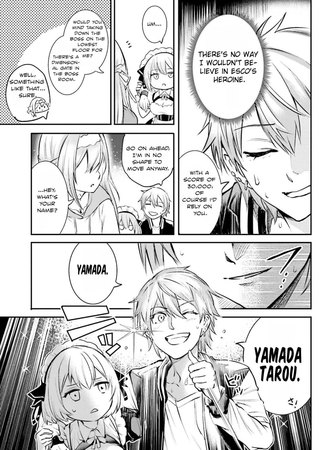 Danshi Kinsei Game Sekai de Ore ga Yaru Beki Yuiitsu no Koto: Yuri no Aida ni Hasamaru Otoko Toshite Tensei Shite Shimaimashita Chapter 2 page 65 - 