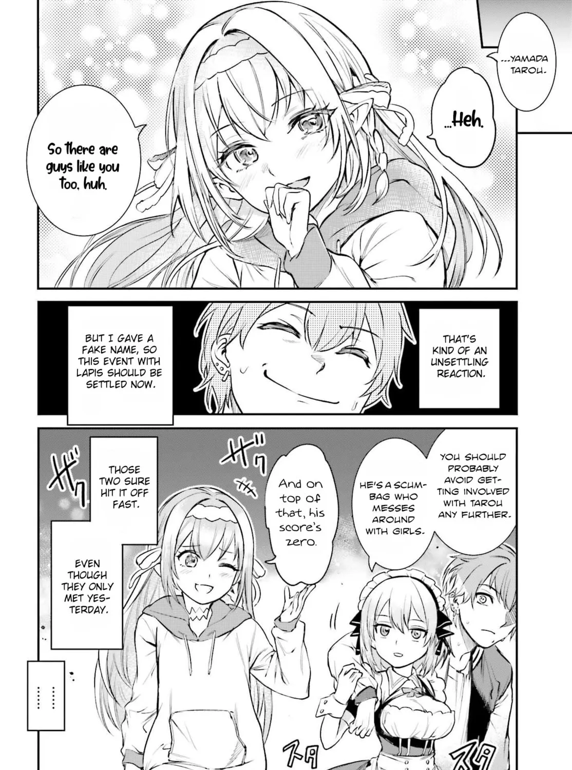 Danshi Kinsei Game Sekai de Ore ga Yaru Beki Yuiitsu no Koto: Yuri no Aida ni Hasamaru Otoko Toshite Tensei Shite Shimaimashita Chapter 2 page 67 - 