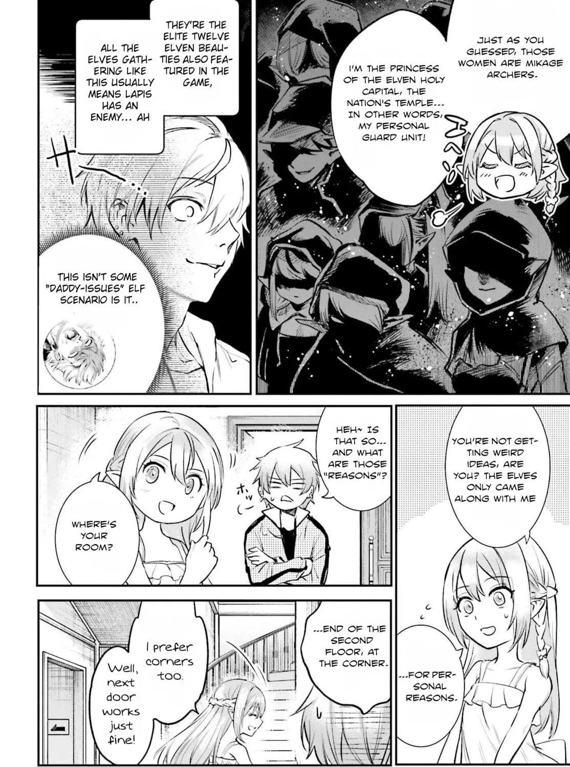 Danshi Kinsei Game Sekai de Ore ga Yaru Beki Yuiitsu no Koto: Yuri no Aida ni Hasamaru Otoko Toshite Tensei Shite Shimaimashita Chapter 2 page 83 - 