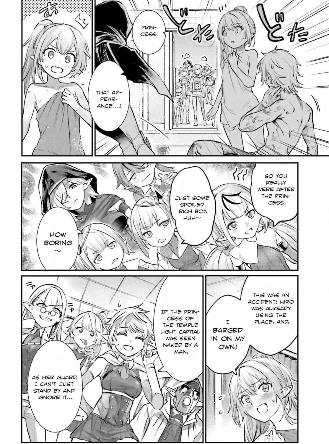Danshi Kinsei Game Sekai de Ore ga Yaru Beki Yuiitsu no Koto: Yuri no Aida ni Hasamaru Otoko Toshite Tensei Shite Shimaimashita Chapter 4 page 52 - 