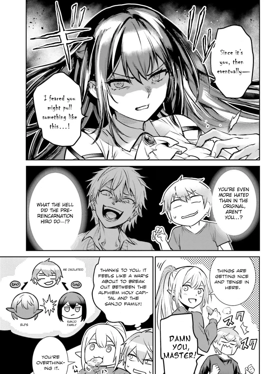 Danshi Kinsei Game Sekai de Ore ga Yaru Beki Yuiitsu no Koto: Yuri no Aida ni Hasamaru Otoko Toshite Tensei Shite Shimaimashita Chapter 5 page 18 - 
