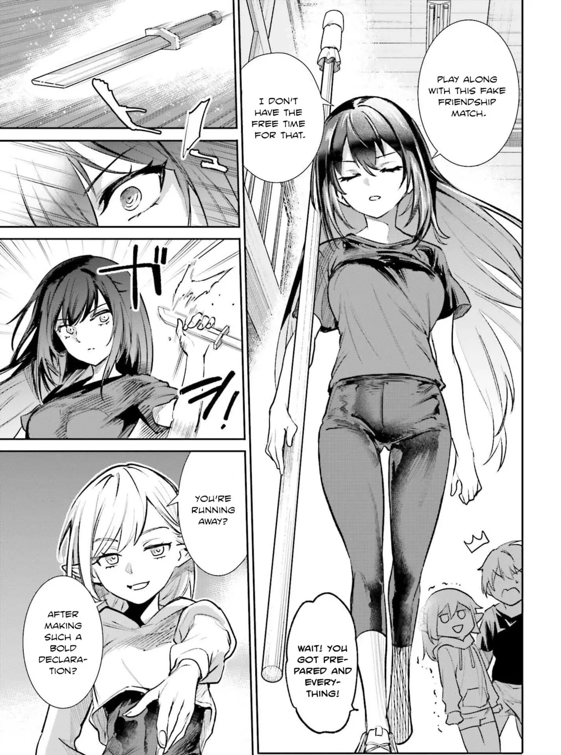 Danshi Kinsei Game Sekai de Ore ga Yaru Beki Yuiitsu no Koto: Yuri no Aida ni Hasamaru Otoko Toshite Tensei Shite Shimaimashita Chapter 5 page 26 - 