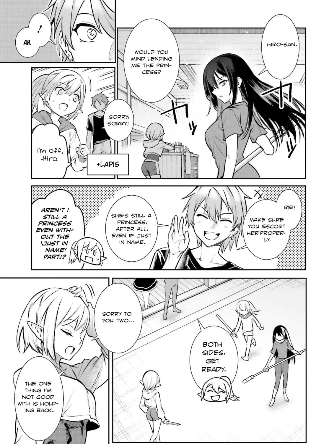 Danshi Kinsei Game Sekai de Ore ga Yaru Beki Yuiitsu no Koto: Yuri no Aida ni Hasamaru Otoko Toshite Tensei Shite Shimaimashita Chapter 5 page 30 - 