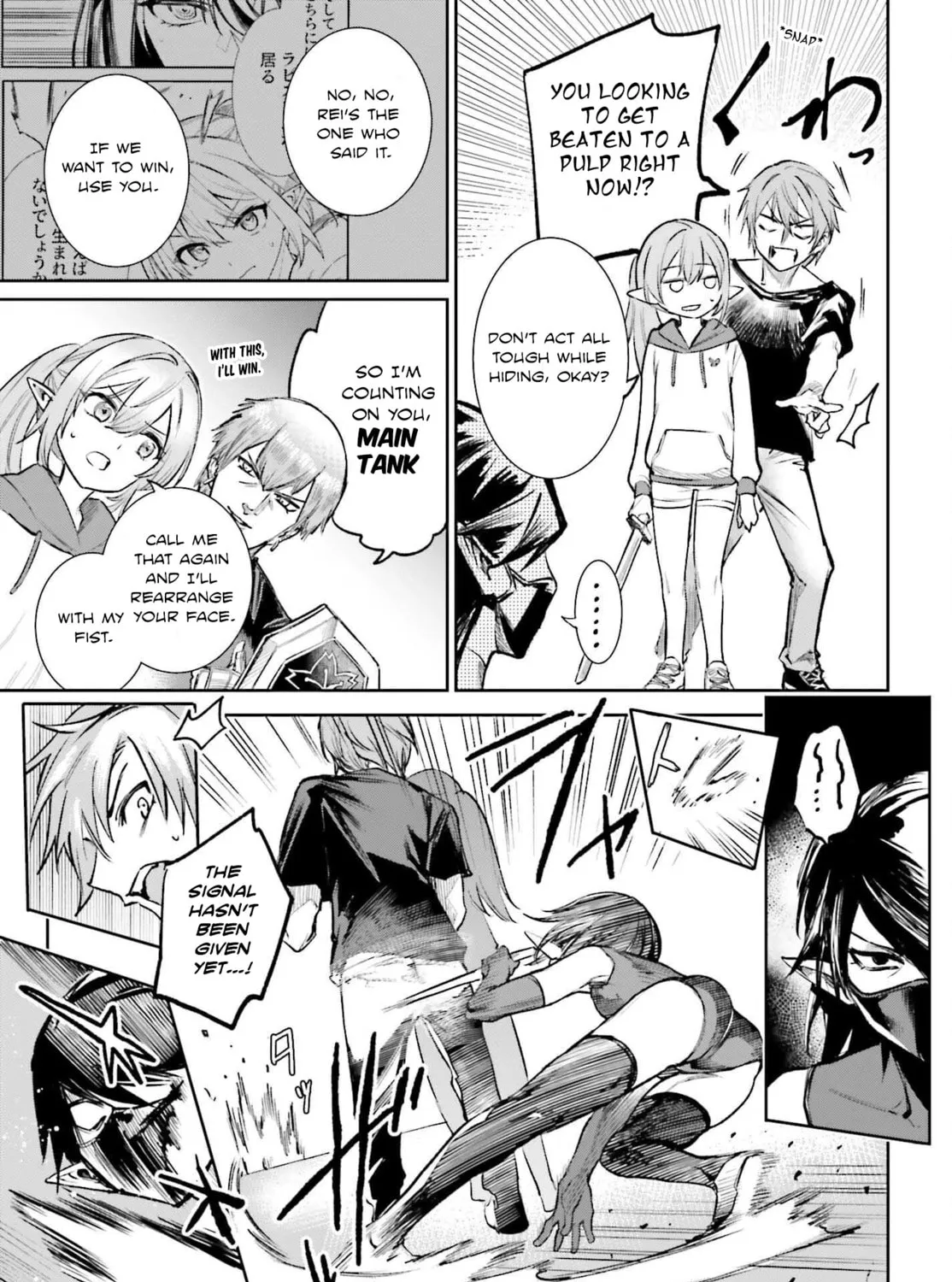 Danshi Kinsei Game Sekai de Ore ga Yaru Beki Yuiitsu no Koto: Yuri no Aida ni Hasamaru Otoko Toshite Tensei Shite Shimaimashita Chapter 6 page 13 - 