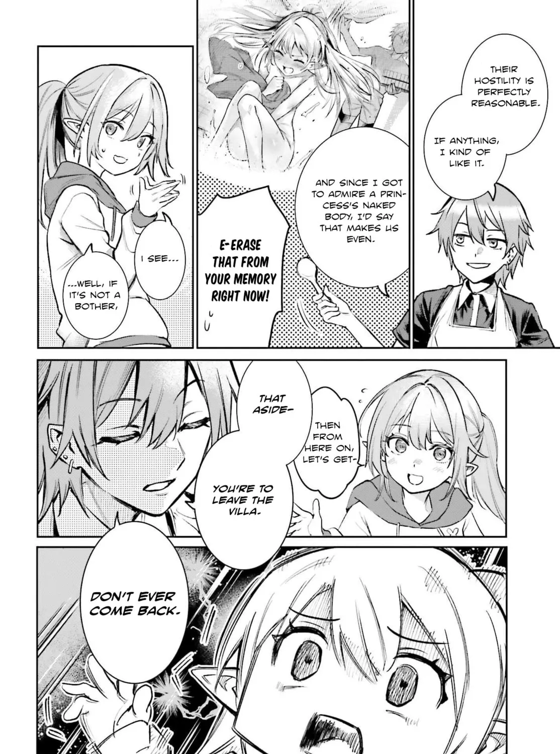 Danshi Kinsei Game Sekai de Ore ga Yaru Beki Yuiitsu no Koto: Yuri no Aida ni Hasamaru Otoko Toshite Tensei Shite Shimaimashita Chapter 6 page 39 - 