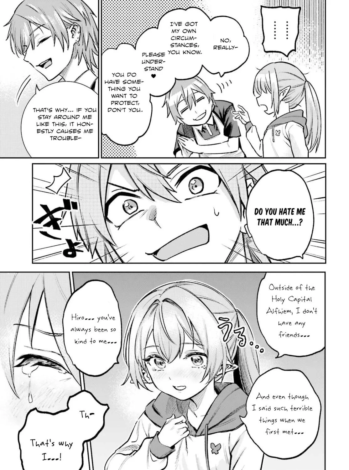 Danshi Kinsei Game Sekai de Ore ga Yaru Beki Yuiitsu no Koto: Yuri no Aida ni Hasamaru Otoko Toshite Tensei Shite Shimaimashita Chapter 6 page 41 - 