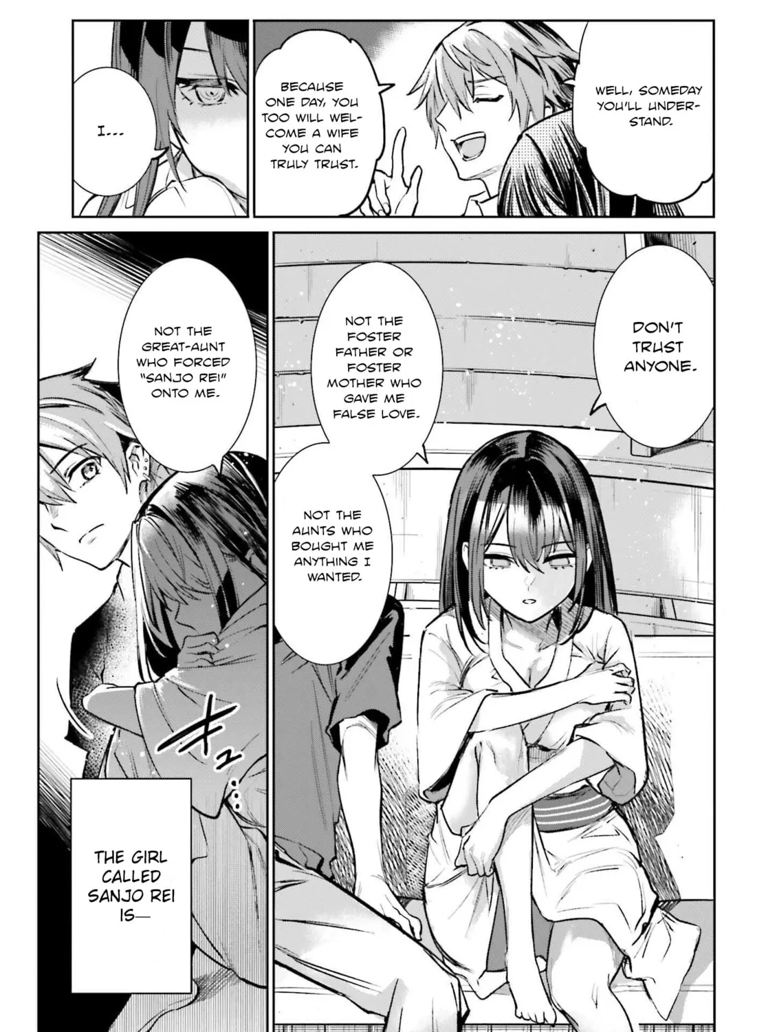 Danshi Kinsei Game Sekai de Ore ga Yaru Beki Yuiitsu no Koto: Yuri no Aida ni Hasamaru Otoko Toshite Tensei Shite Shimaimashita Chapter 6 page 57 - 