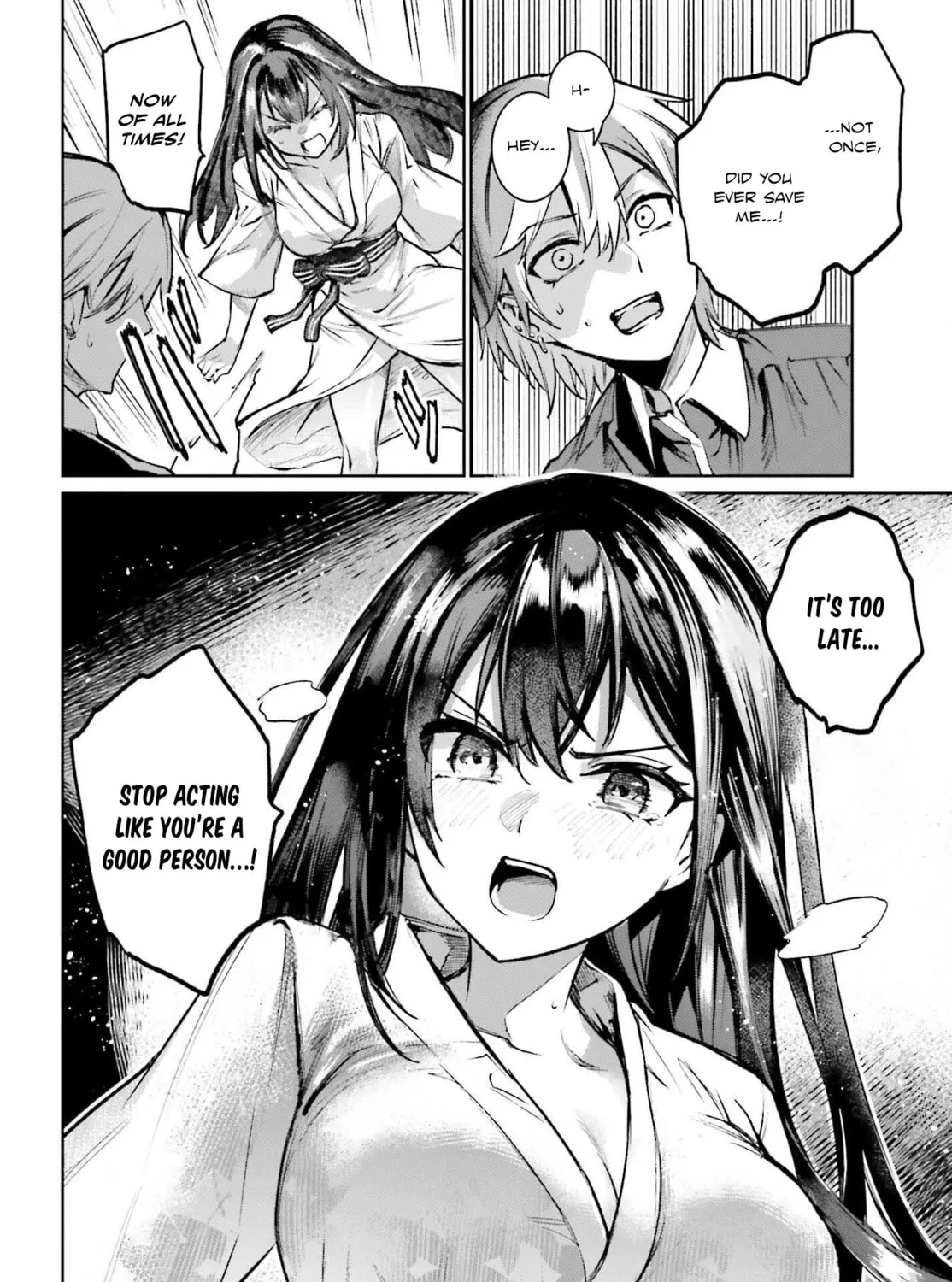 Danshi Kinsei Game Sekai de Ore ga Yaru Beki Yuiitsu no Koto: Yuri no Aida ni Hasamaru Otoko Toshite Tensei Shite Shimaimashita Chapter 6 page 63 - 