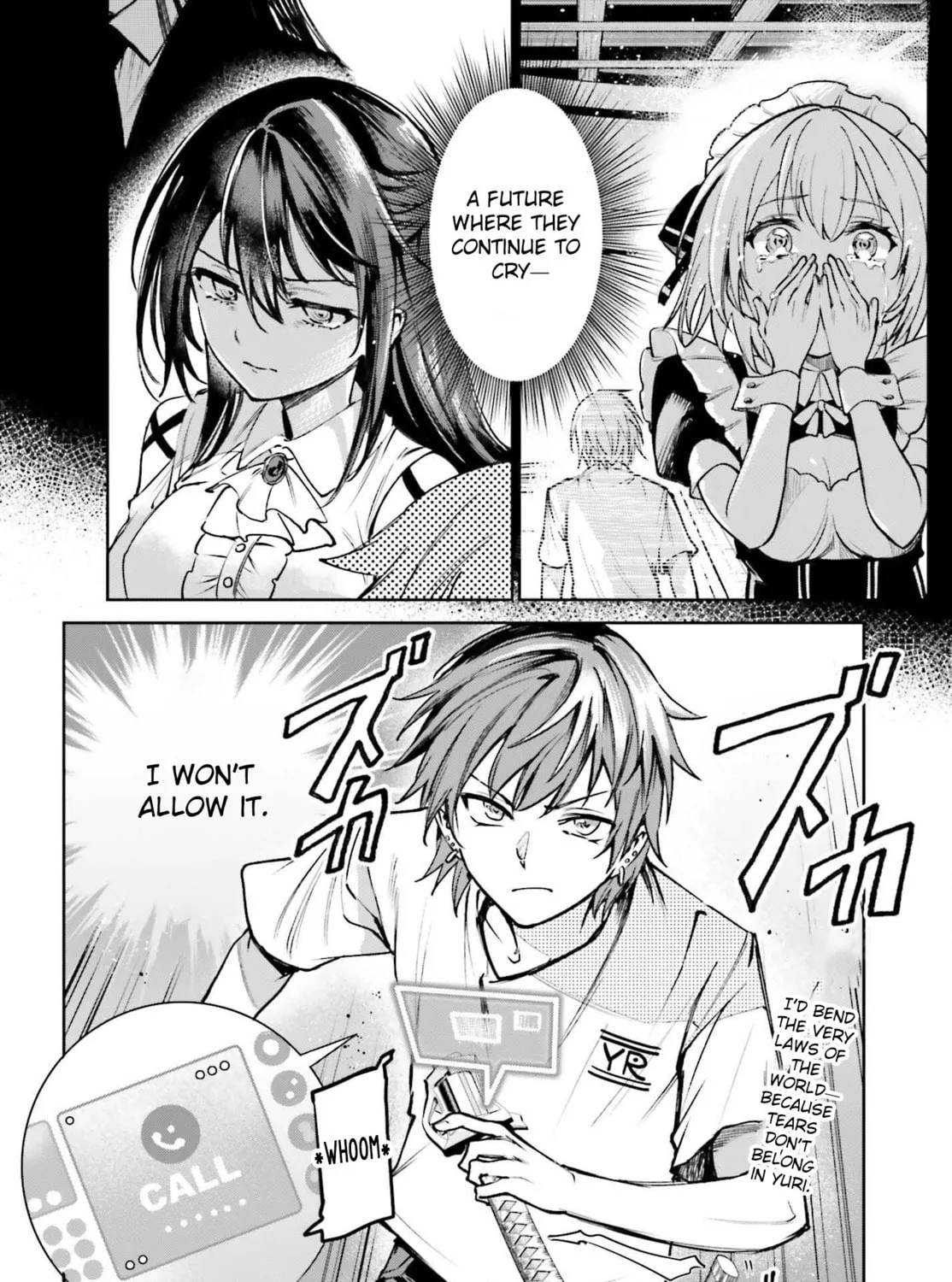 Danshi Kinsei Game Sekai de Ore ga Yaru Beki Yuiitsu no Koto: Yuri no Aida ni Hasamaru Otoko Toshite Tensei Shite Shimaimashita Chapter 7 page 31 - 