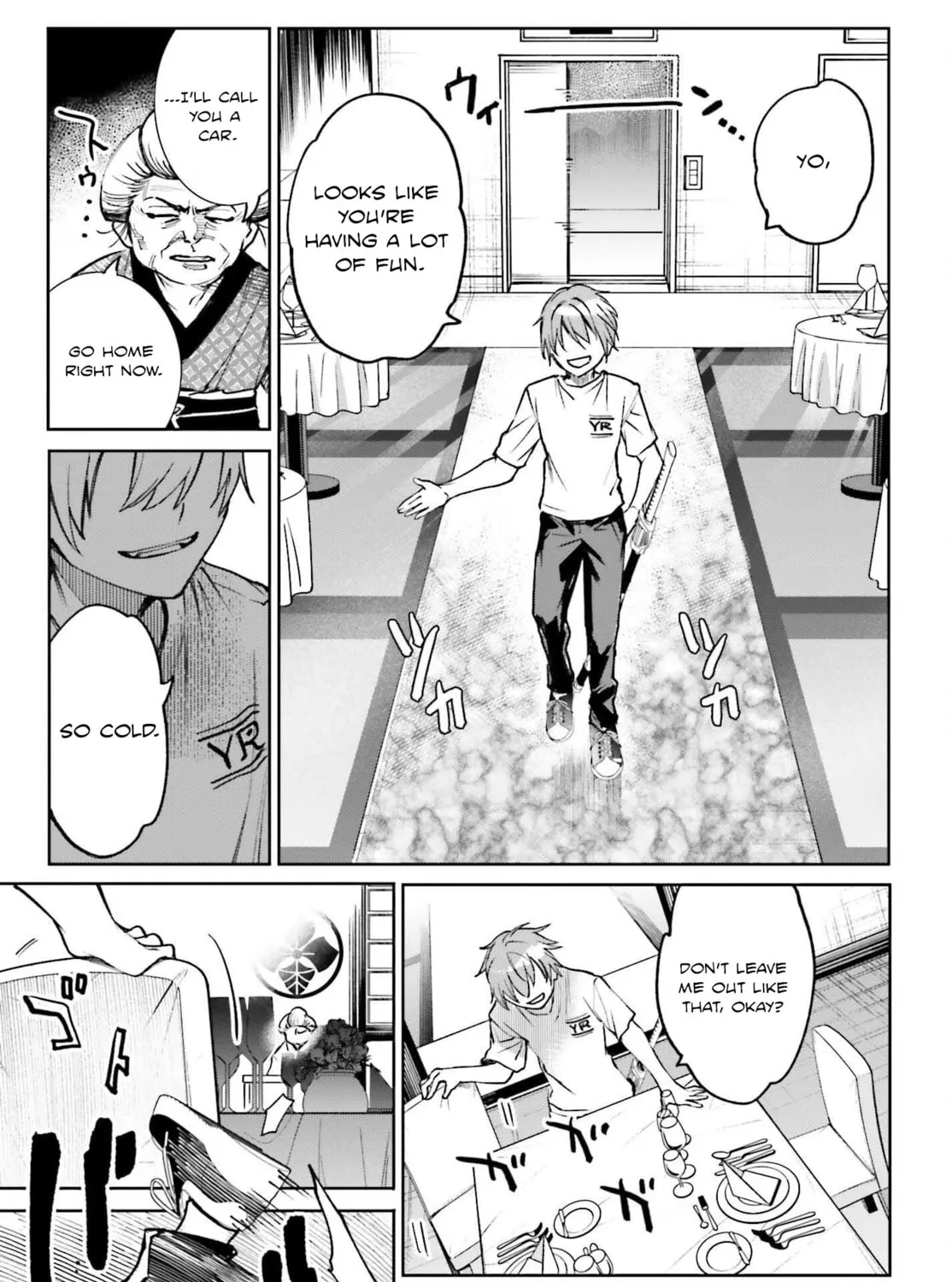 Danshi Kinsei Game Sekai de Ore ga Yaru Beki Yuiitsu no Koto: Yuri no Aida ni Hasamaru Otoko Toshite Tensei Shite Shimaimashita Chapter 8 page 57 - 