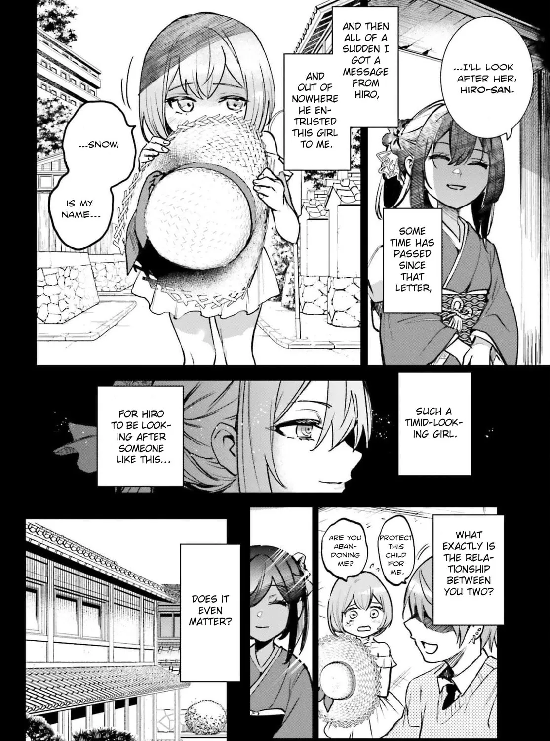Danshi Kinsei Game Sekai de Ore ga Yaru Beki Yuiitsu no Koto: Yuri no Aida ni Hasamaru Otoko Toshite Tensei Shite Shimaimashita Chapter 9 page 19 - 