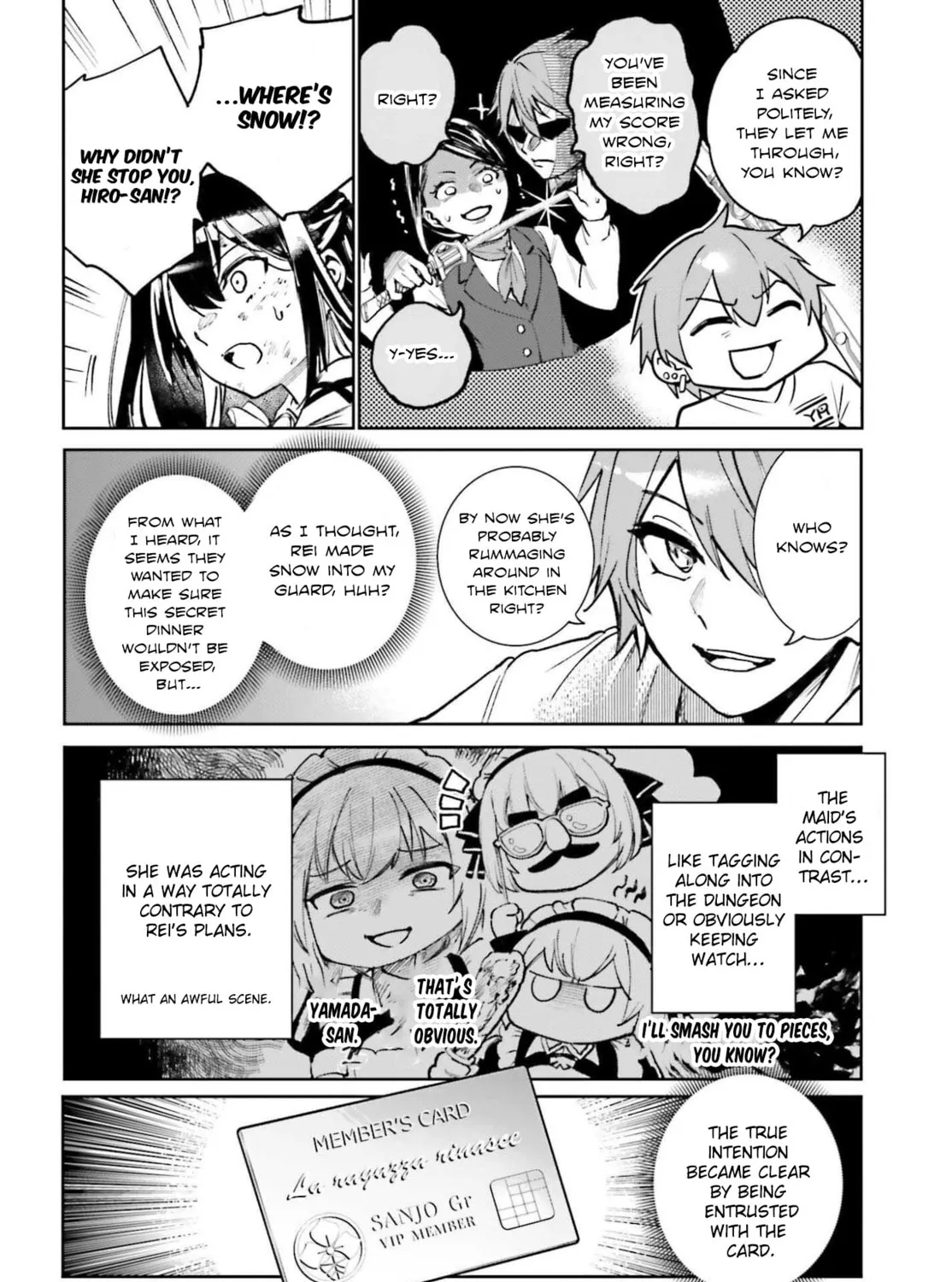 Danshi Kinsei Game Sekai de Ore ga Yaru Beki Yuiitsu no Koto: Yuri no Aida ni Hasamaru Otoko Toshite Tensei Shite Shimaimashita Chapter 9 page 3 - 