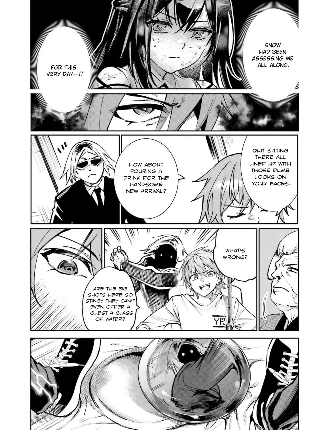 Danshi Kinsei Game Sekai de Ore ga Yaru Beki Yuiitsu no Koto: Yuri no Aida ni Hasamaru Otoko Toshite Tensei Shite Shimaimashita Chapter 9 page 5 - 