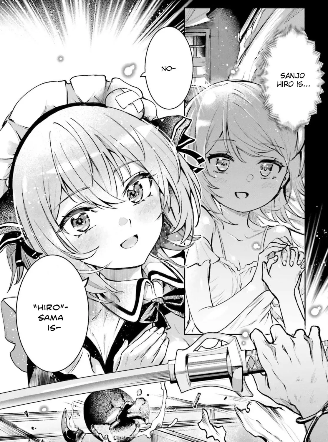 Danshi Kinsei Game Sekai de Ore ga Yaru Beki Yuiitsu no Koto: Yuri no Aida ni Hasamaru Otoko Toshite Tensei Shite Shimaimashita Chapter 9 page 53 - 