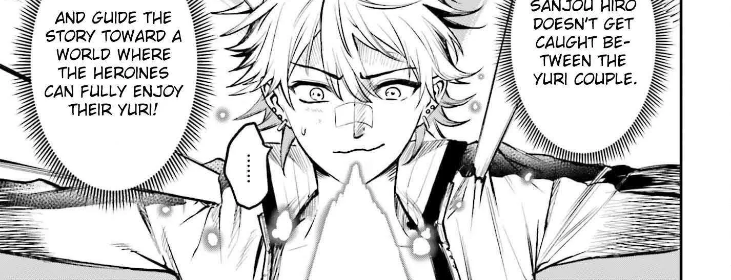 Danshi Kinsei Game Sekai de Ore ga Yarubeki Yuiitsu no Koto - Yuri no Ma ni Hasamaru Otoko to Shite Tensei shite shimaimashita Chapter 1 page 130 - 