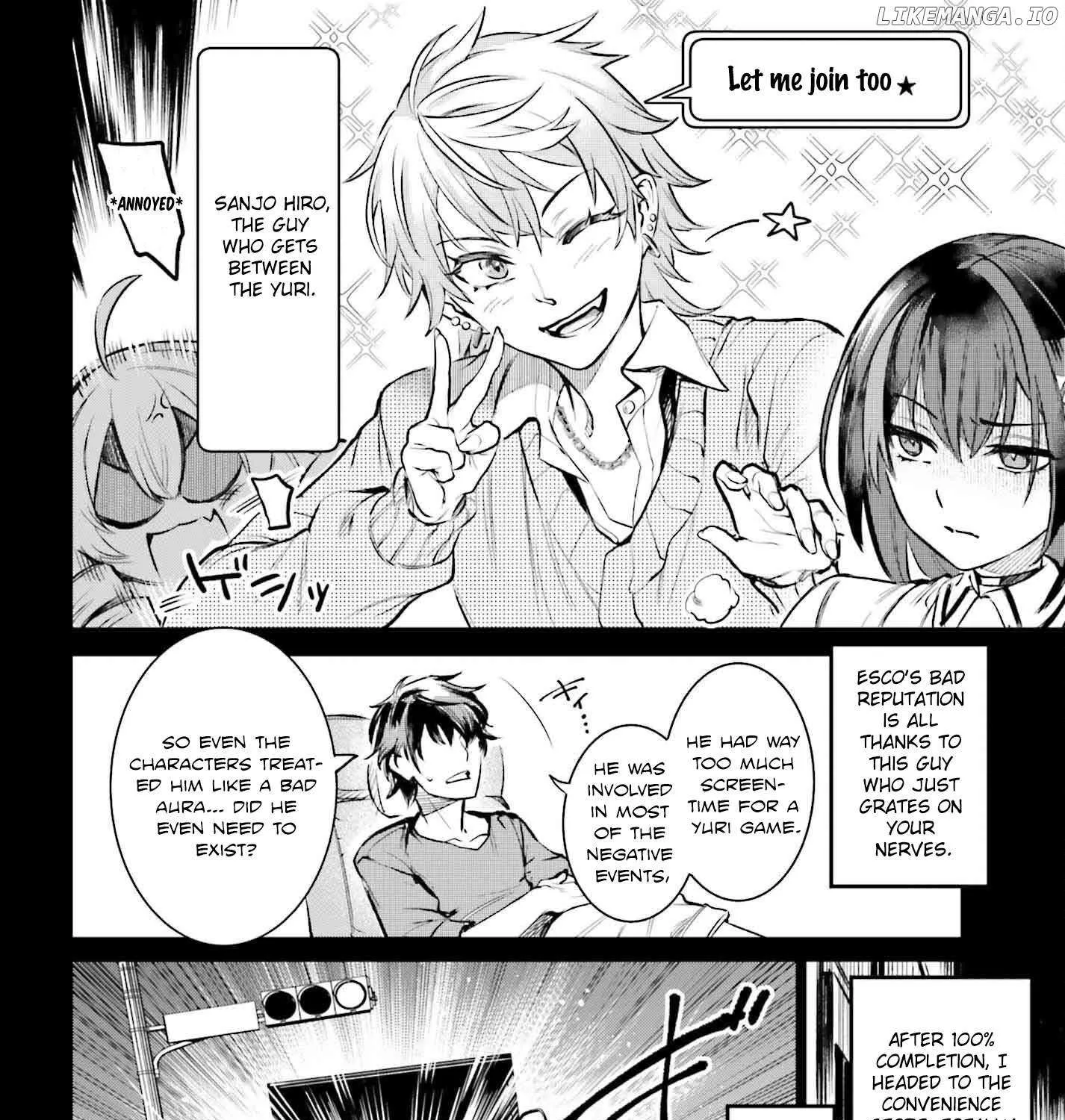 Danshi Kinsei Game Sekai de Ore ga Yarubeki Yuiitsu no Koto - Yuri no Ma ni Hasamaru Otoko to Shite Tensei shite shimaimashita Chapter 1 page 23 - 