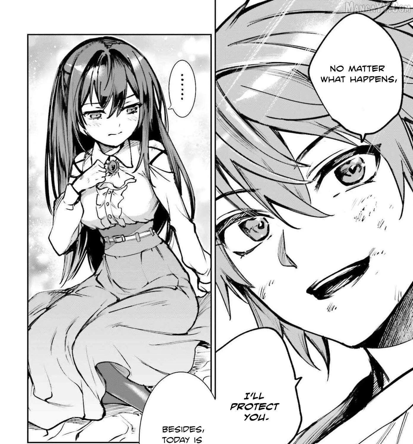 Danshi Kinsei Game Sekai de Ore ga Yarubeki Yuiitsu no Koto - Yuri no Ma ni Hasamaru Otoko to Shite Tensei shite shimaimashita Chapter 10 page 8 - 