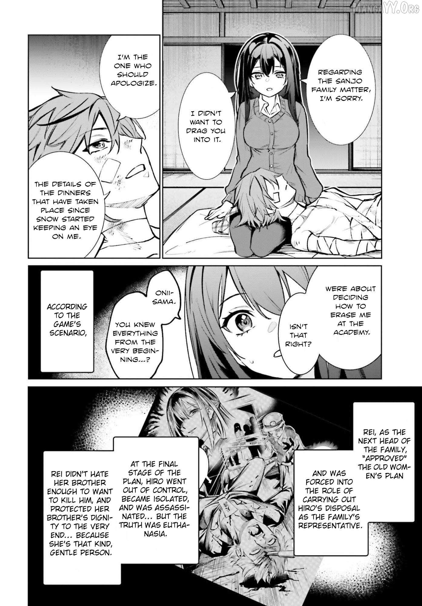 Danshi Kinsei Game Sekai de Ore ga Yarubeki Yuiitsu no Koto - Yuri no Ma ni Hasamaru Otoko to Shite Tensei shite shimaimashita Chapter 11 page 16 - 