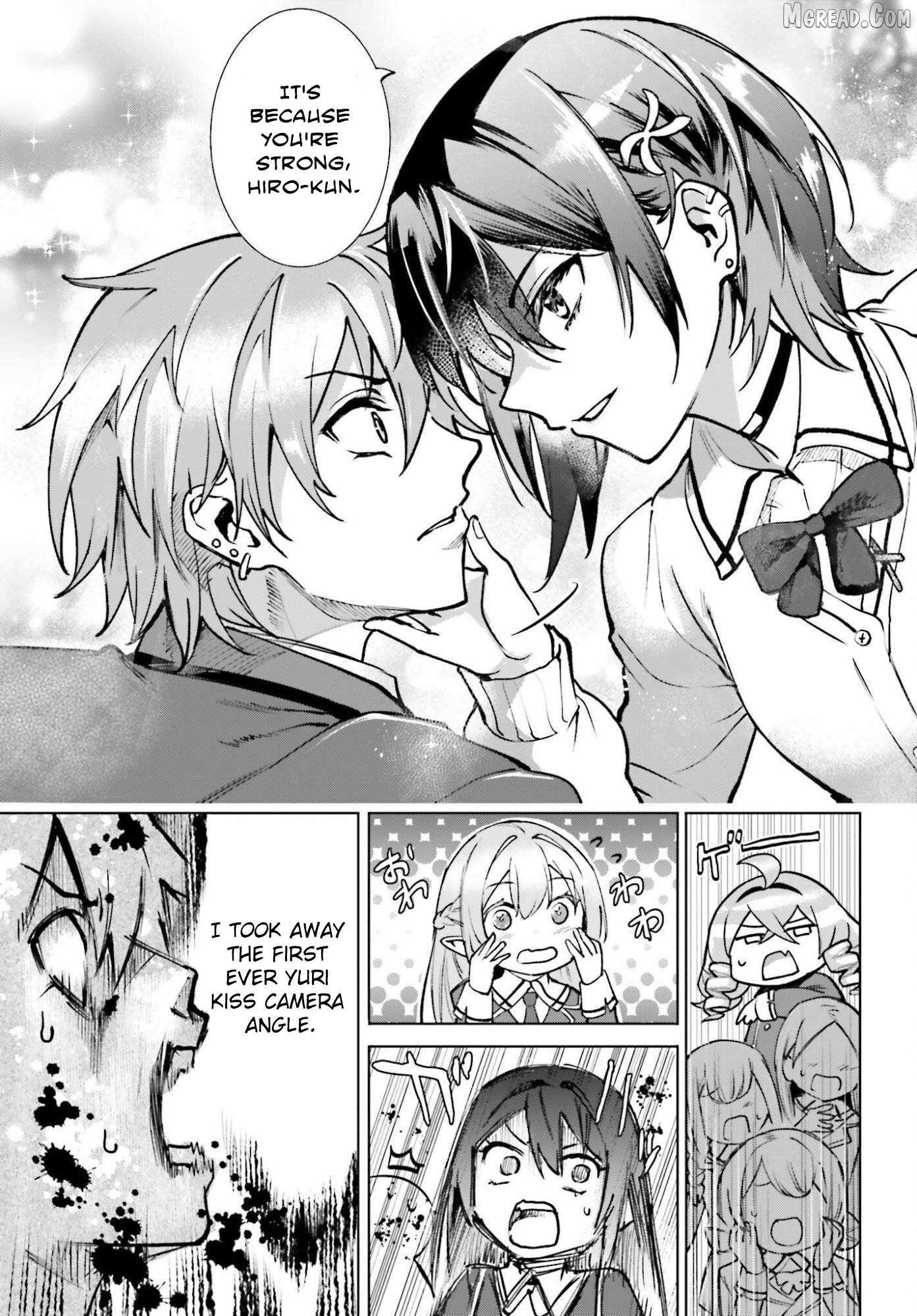 Danshi Kinsei Game Sekai de Ore ga Yarubeki Yuiitsu no Koto - Yuri no Ma ni Hasamaru Otoko to Shite Tensei shite shimaimashita Chapter 12 page 35 - 