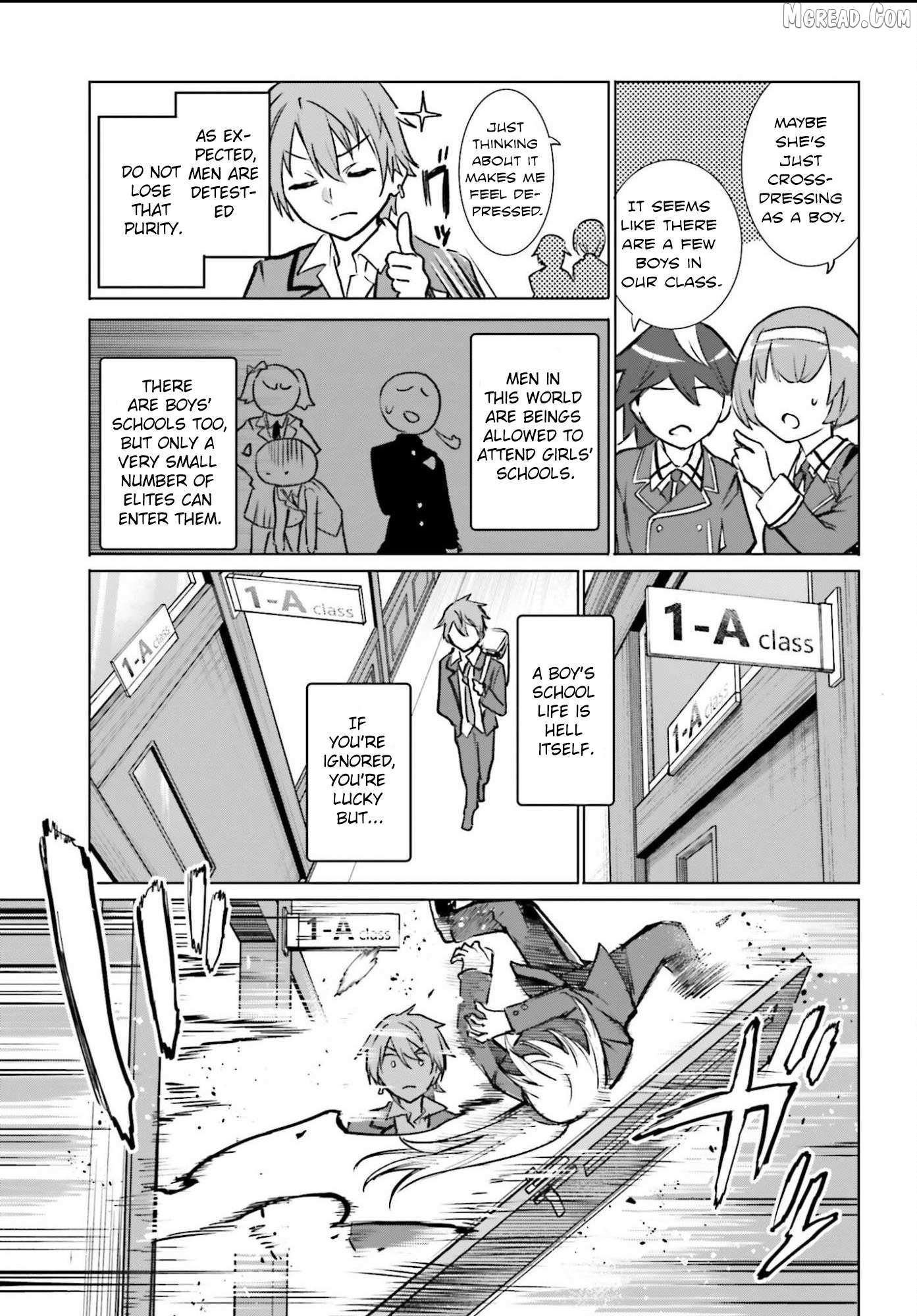 Danshi Kinsei Game Sekai de Ore ga Yarubeki Yuiitsu no Koto - Yuri no Ma ni Hasamaru Otoko to Shite Tensei shite shimaimashita Chapter 12 page 5 - 