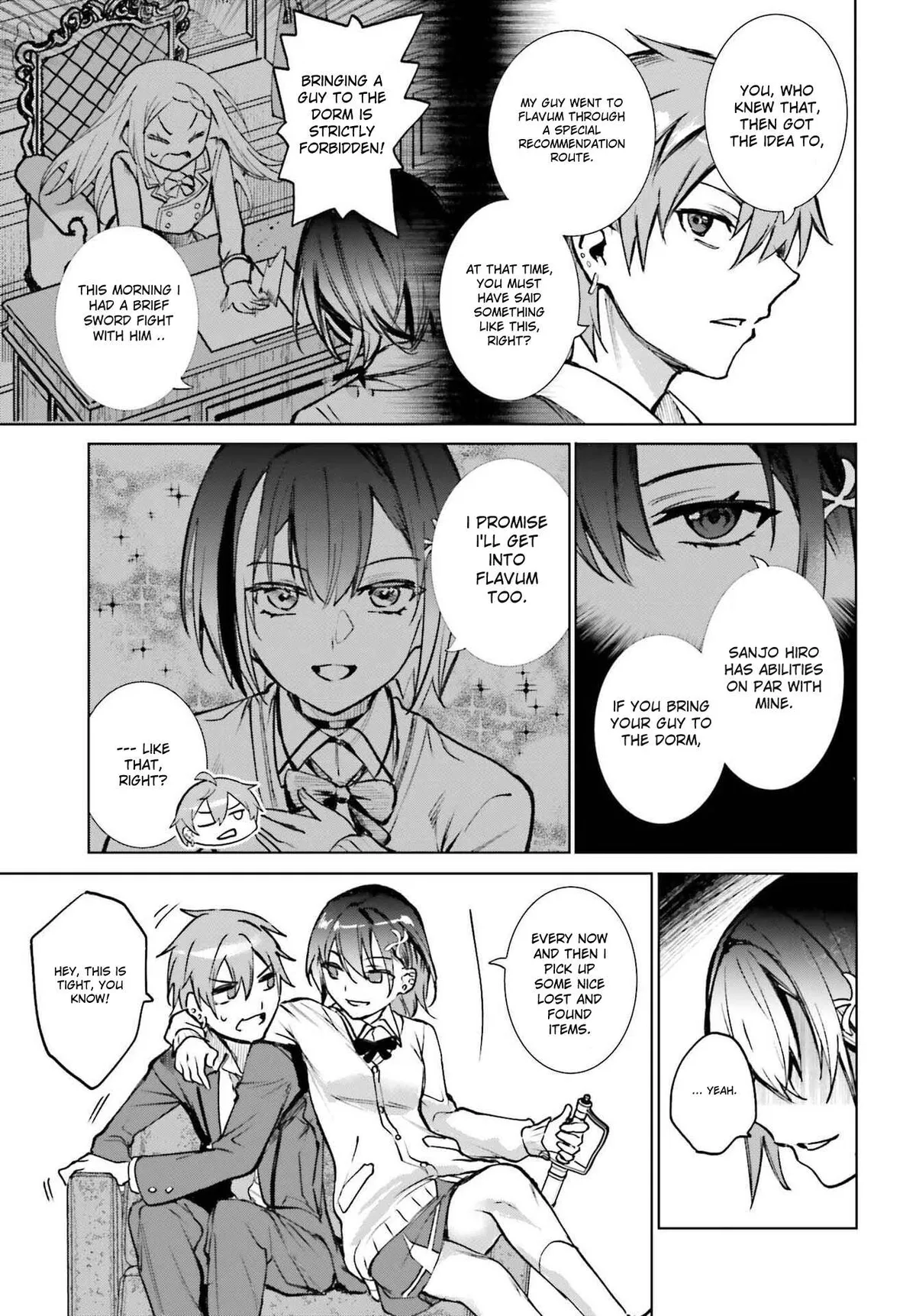 Danshi Kinsei Game Sekai de Ore ga Yarubeki Yuiitsu no Koto - Yuri no Ma ni Hasamaru Otoko to Shite Tensei shite shimaimashita Chapter 13 page 20 - 